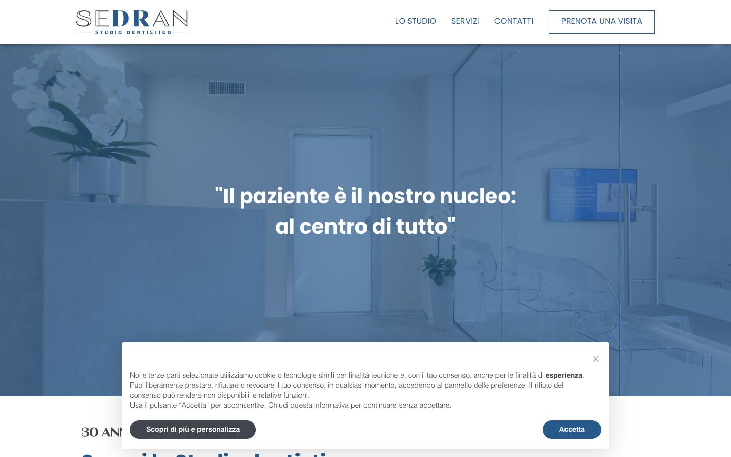 Il sito di oggi